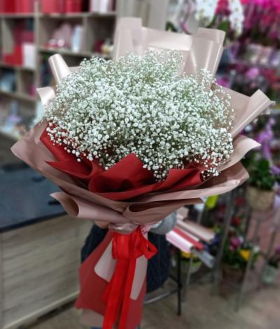 Букет цветов из: Гипсофила в Осе