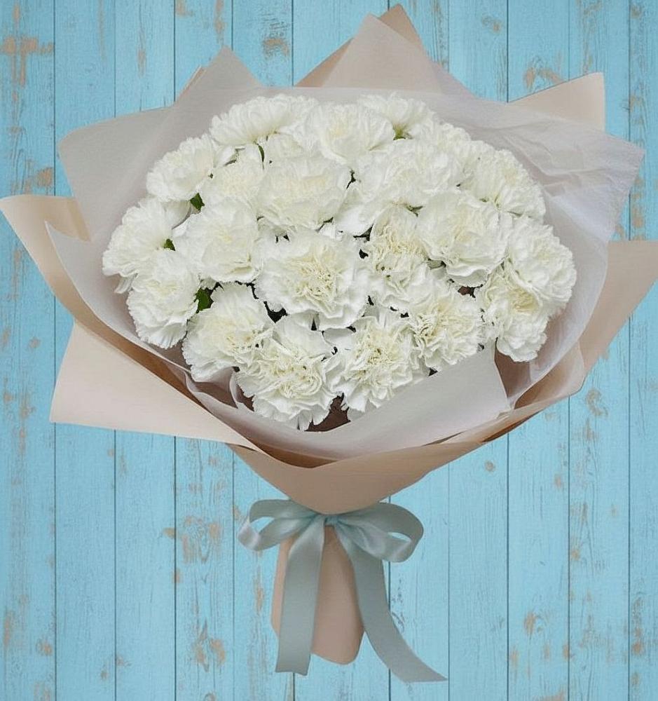 Букет цветов из: Гвоздики в Осе