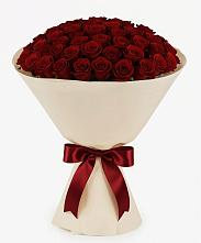 Букет 101 Бордовая роза Блэк Бакарра #REPLACE_PRED# Осе