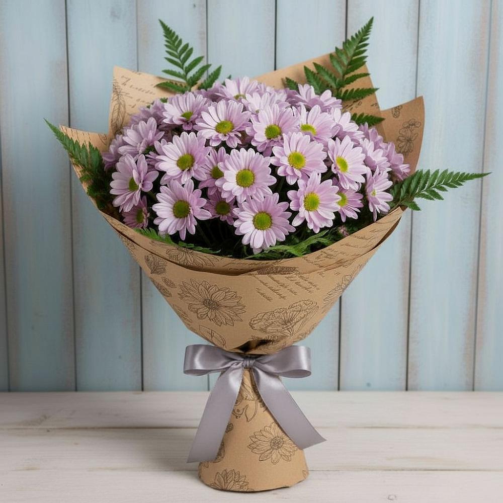 Букет цветов из: Хризантемы в Осе
