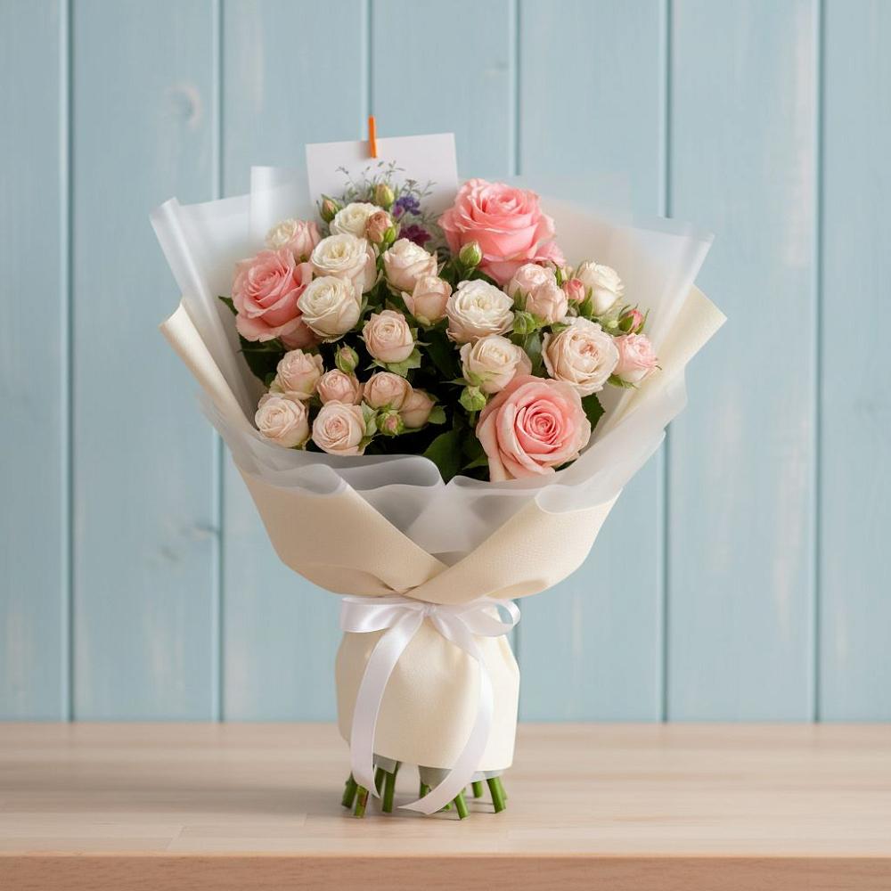 Букет цветов из: Розы в Осе