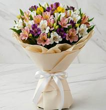 Букет цветов из:  Альстромерии в Осе