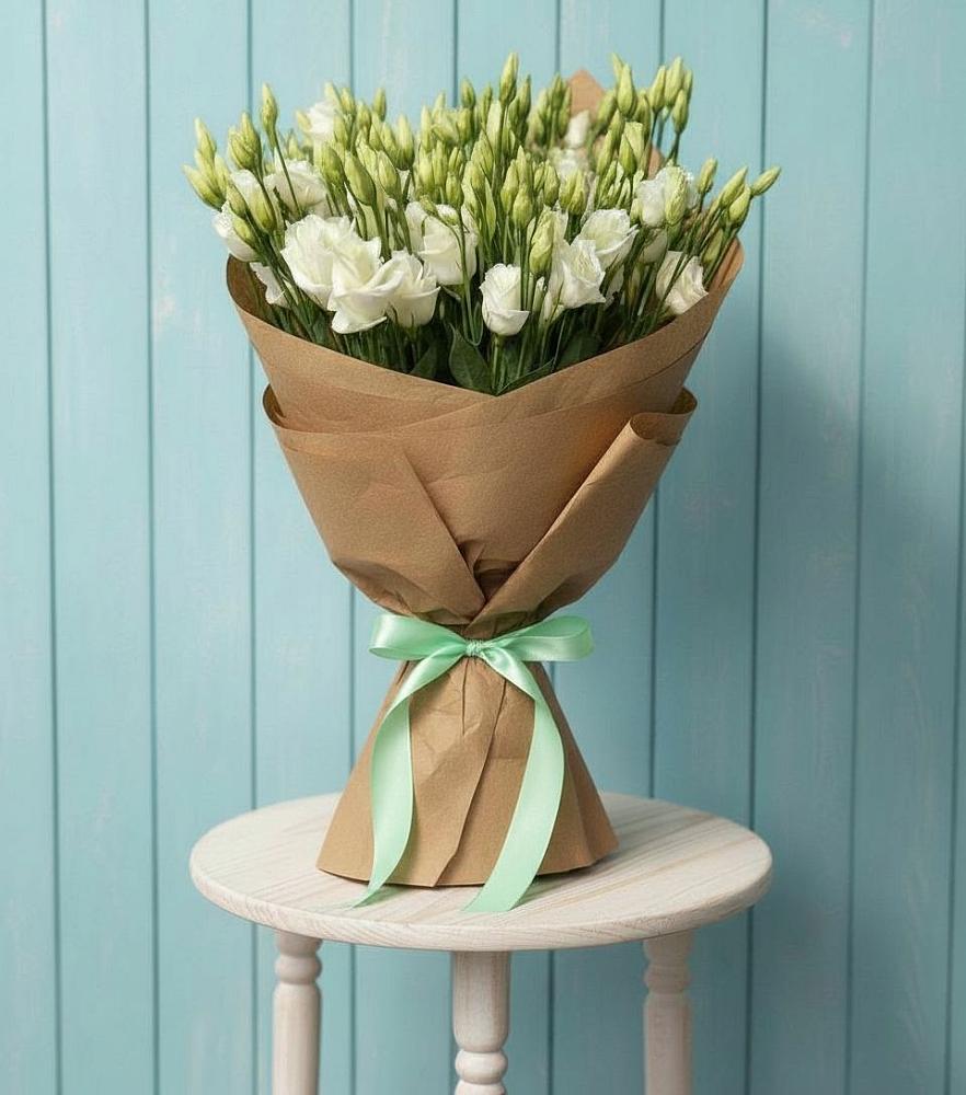 Букет цветов из: Лизиантусы в Осе