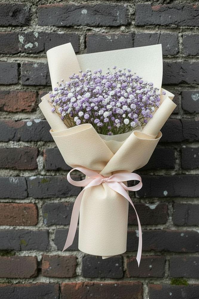 Букет цветов из: Гипсофила в Осе