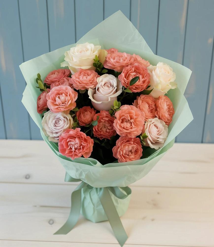 Букет цветов из: Розы в Осе