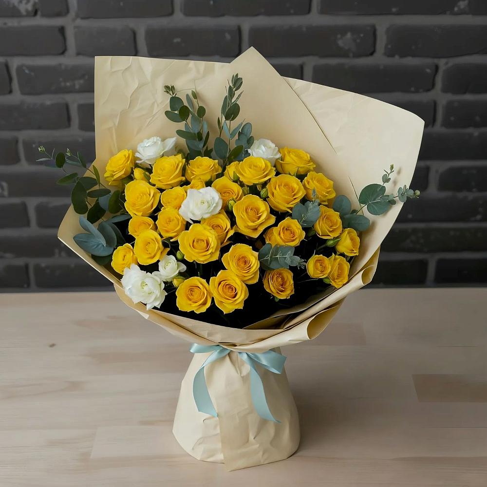 Букет цветов из: Розы в Осе