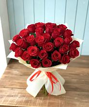 Букет 29 Красных роз в Осе