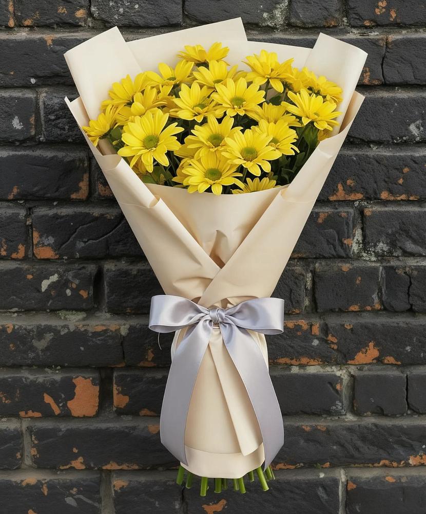 Букет цветов из: Хризантемы в Осе