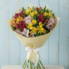 Букет цветов из:  Альстромерии #REPLACE_PRED# Осе