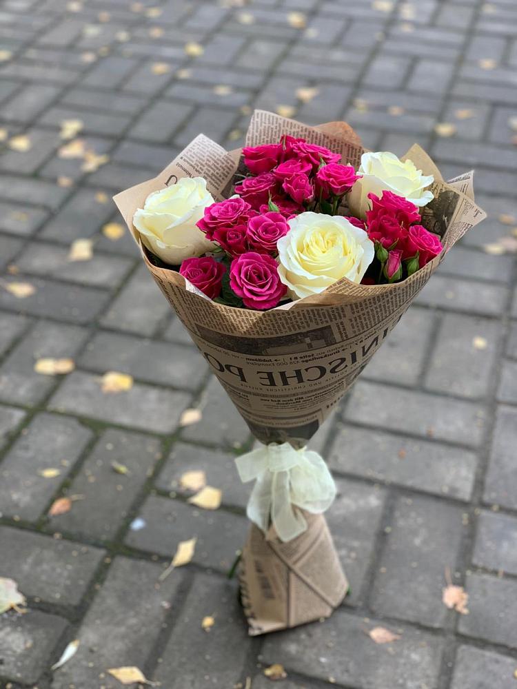 Букет цветов из: Розы в Осе