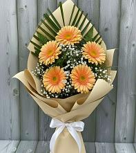 Букет цветов из:  Герберы #REPLACE_PRED# Осе